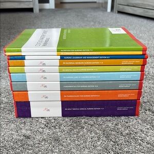 ATI Nursing Education Book Set - Multicolor